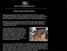 Tablet Screenshot of modernsteeldesigns.sphericalstructures.com